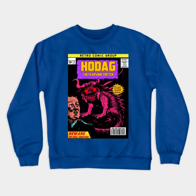 HODAG cryptid comic Crewneck Sweatshirt by theanomalius_merch